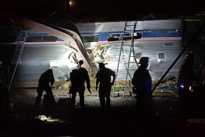 Lo schianto del treno a Philadelphia 1