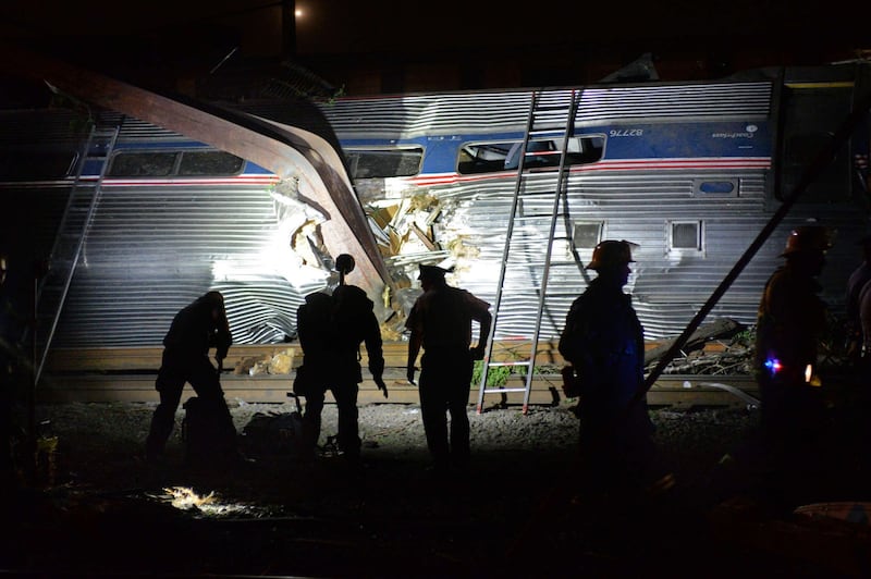 Lo schianto del treno a Philadelphia 1