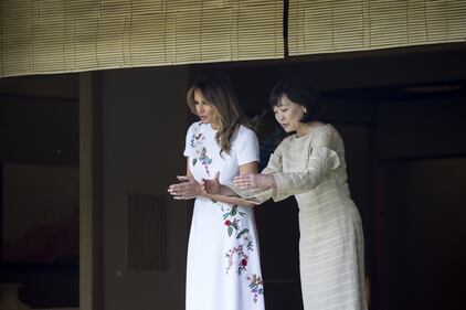 Melania Trump in Giappone, le foto 6