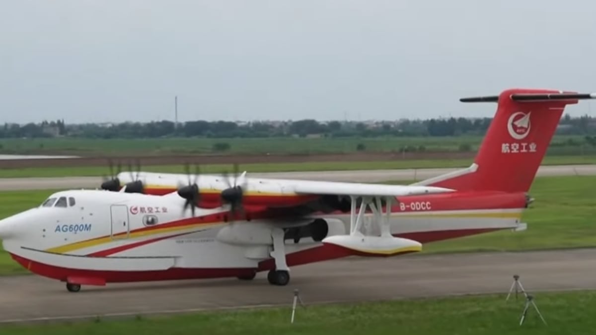 La Cina produrrà l'aereo anfibio più grande del mondo: ecco l'AG600