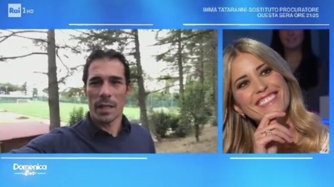 Elena Santarelli a Domenica In: "Non sapevo se avrei rivisto mio figlio dopo l’operazione"
