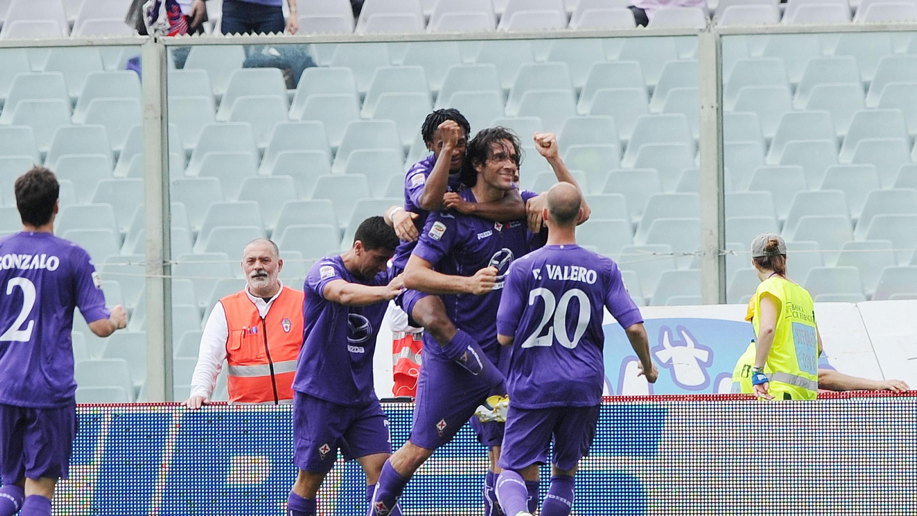 Siena e Palermo in serie B, la Fiorentina va in Europa