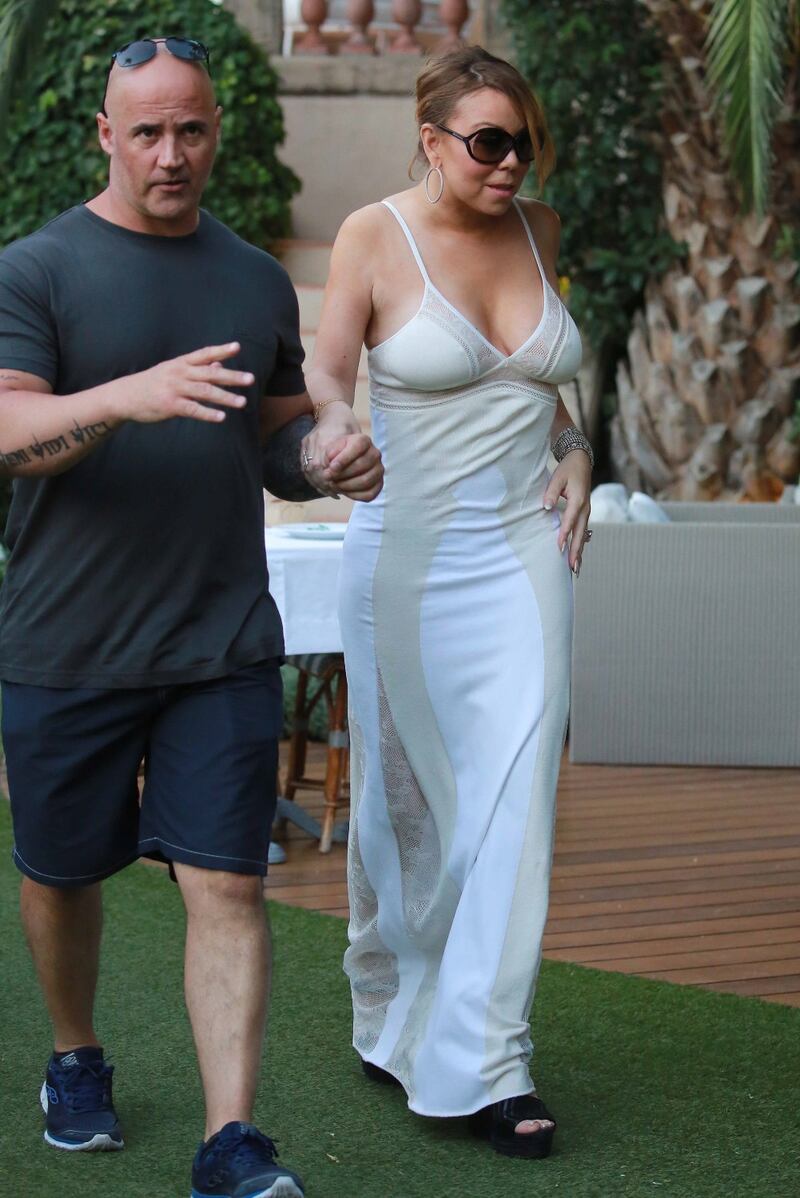 Mariah Carey, tutte le foto a Saint Tropez 31