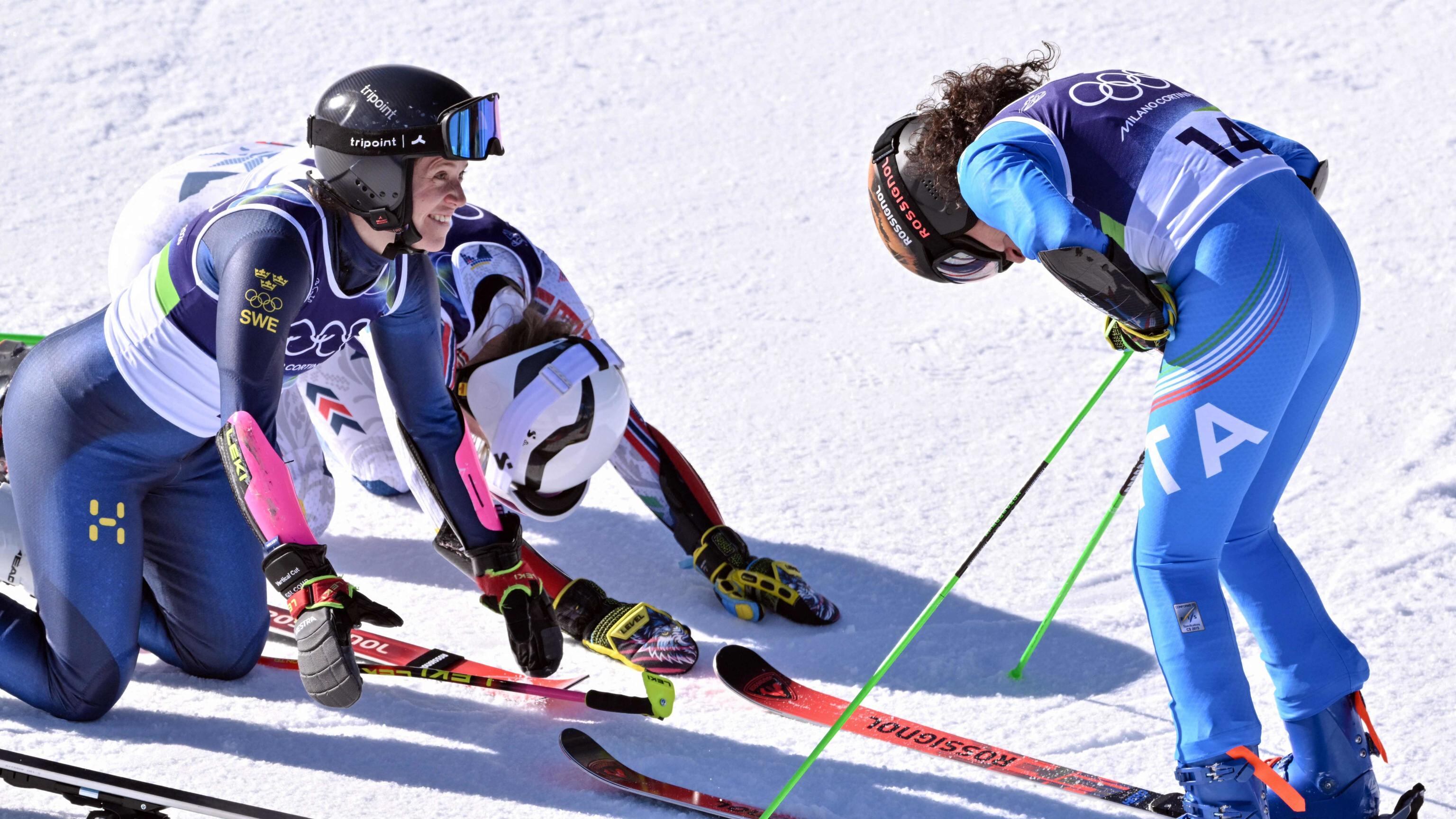 Brignone bis d'oro: trionfo nel gigante e le avversarie si inchinano