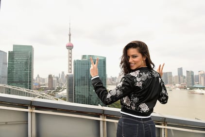 Adriana Lima a Shanghai per Victoria's Secret 4