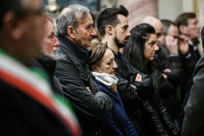 Messa in suffragio di Davide Astori: le foto più toccanti 4
