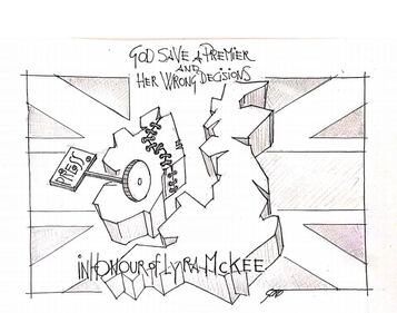 La vignetta del giorno: Dio salvi il premier e le sue decisioni sbagliate 1