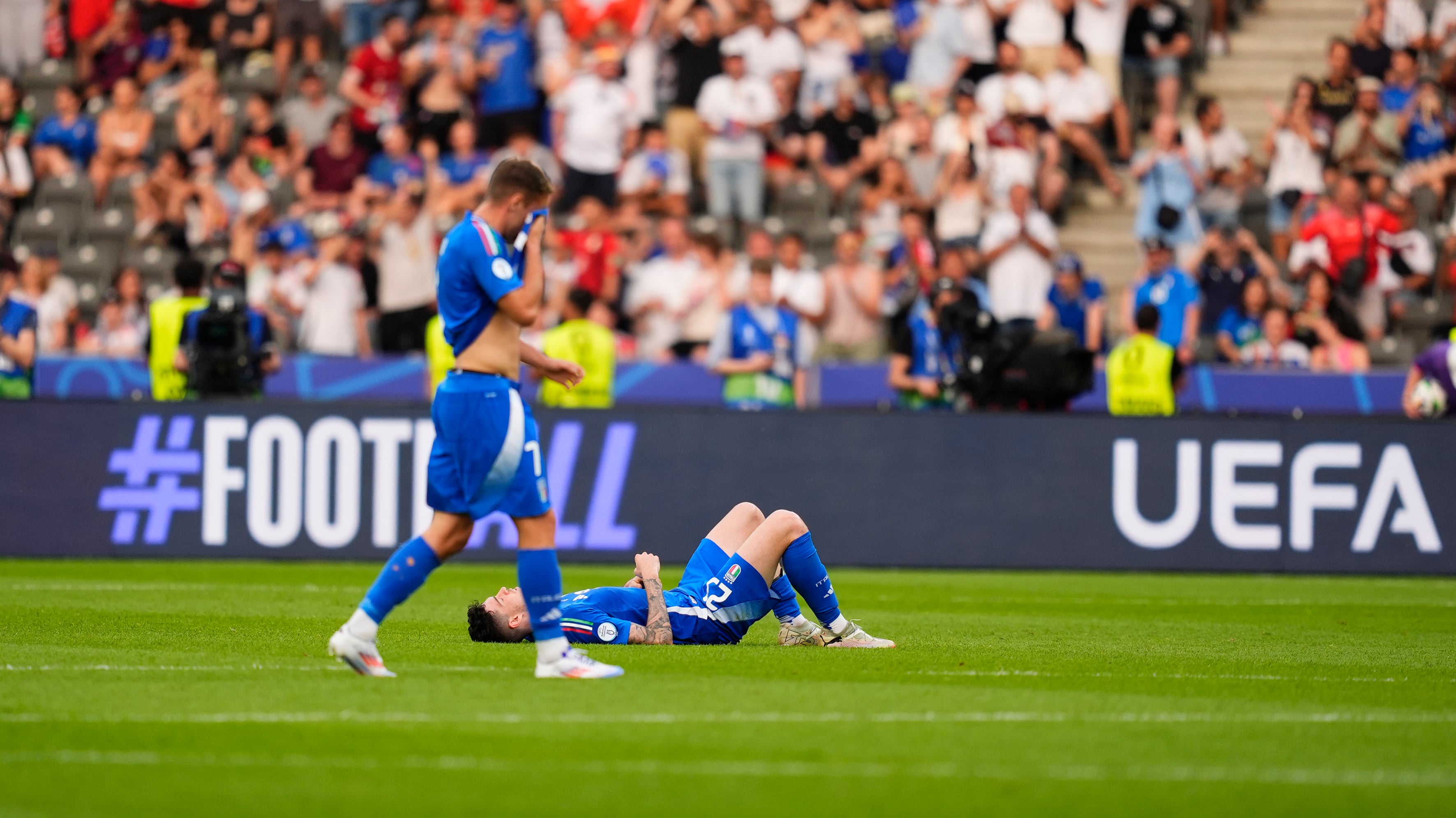 La Svizzera domina un’Italia troppo brutta per essere vera: 2-0, Azzurri eliminati