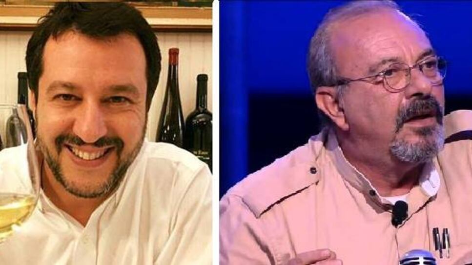 Salvini brinda ai suoi nemici. Saviano, Vauro & Co. si irritano
