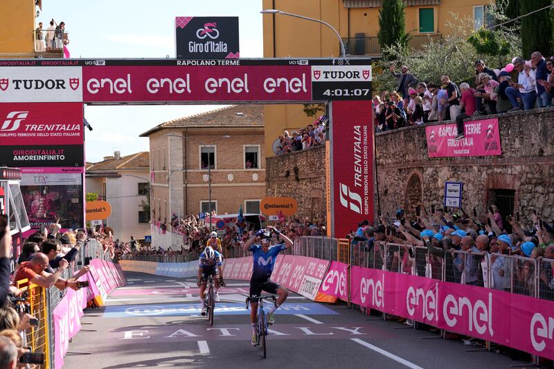 Giro 2024 tappa 6 Sanchez volata