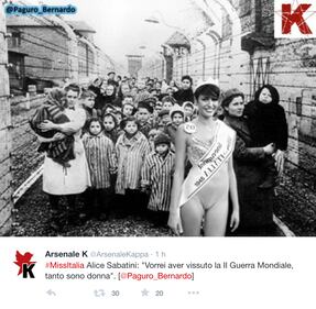 Miss Italia e la II Guerra Mondiale, l'ironia su social network 15