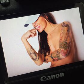 Siria De Fazio sexy nel photoshooting intimo 8