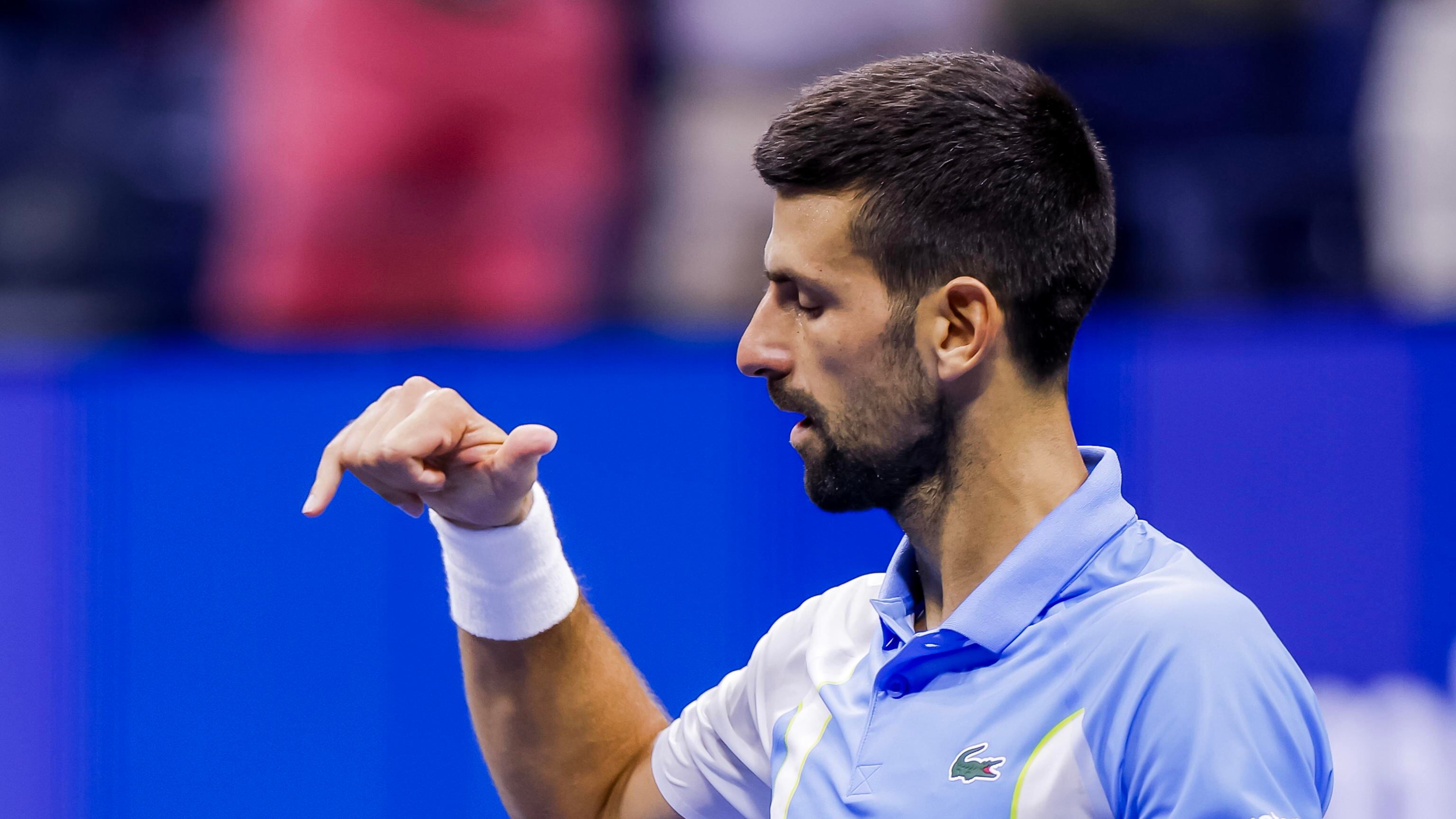 Us Open, Djokovic in finale: il "giallo" della sua esultanza