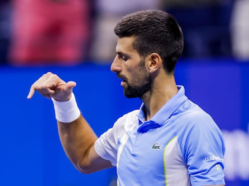 Us Open, Djokovic in finale: il "giallo" della sua esultanza