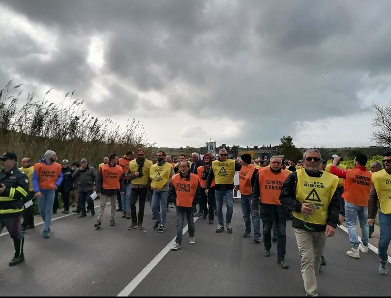 La protesta di Agrigento sulla viabilità 3
