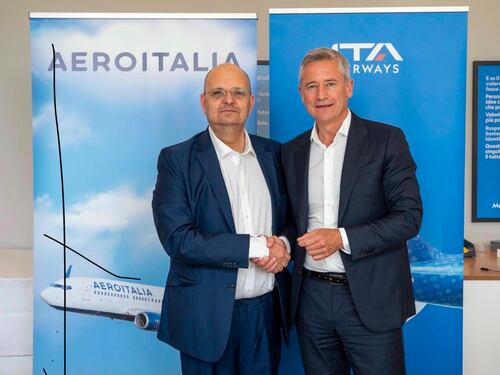 ITA Airways e Aeroitalia firmano un accordo per sviluppare collaborazioni commerciali