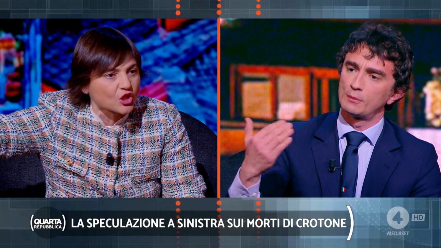 "Vuoi guardarmi negli occhi...". Furiosa lite Serracchiani-Bignami sui migranti