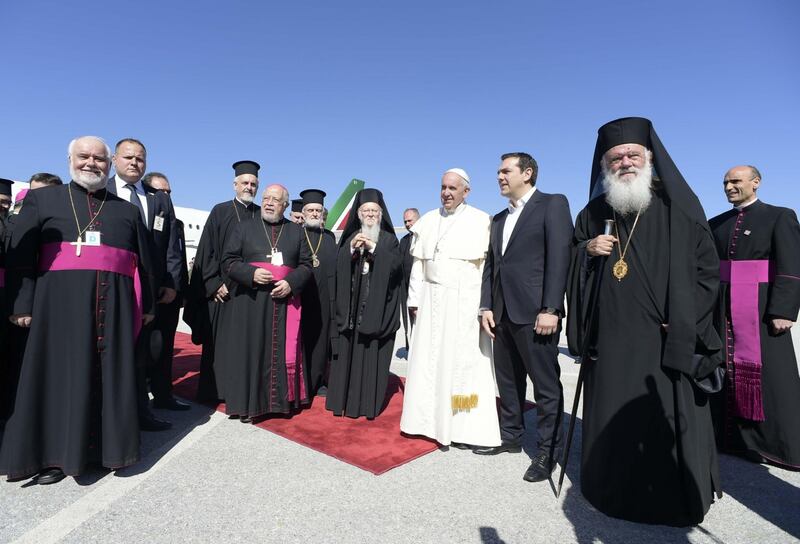 Il Papa a Lesbo 1