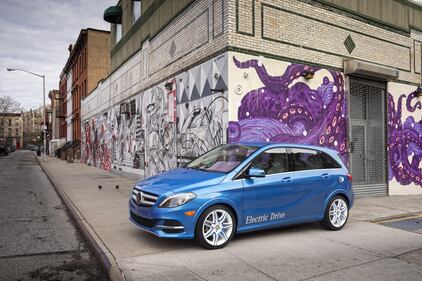 Mercedes B Electric Drive 8