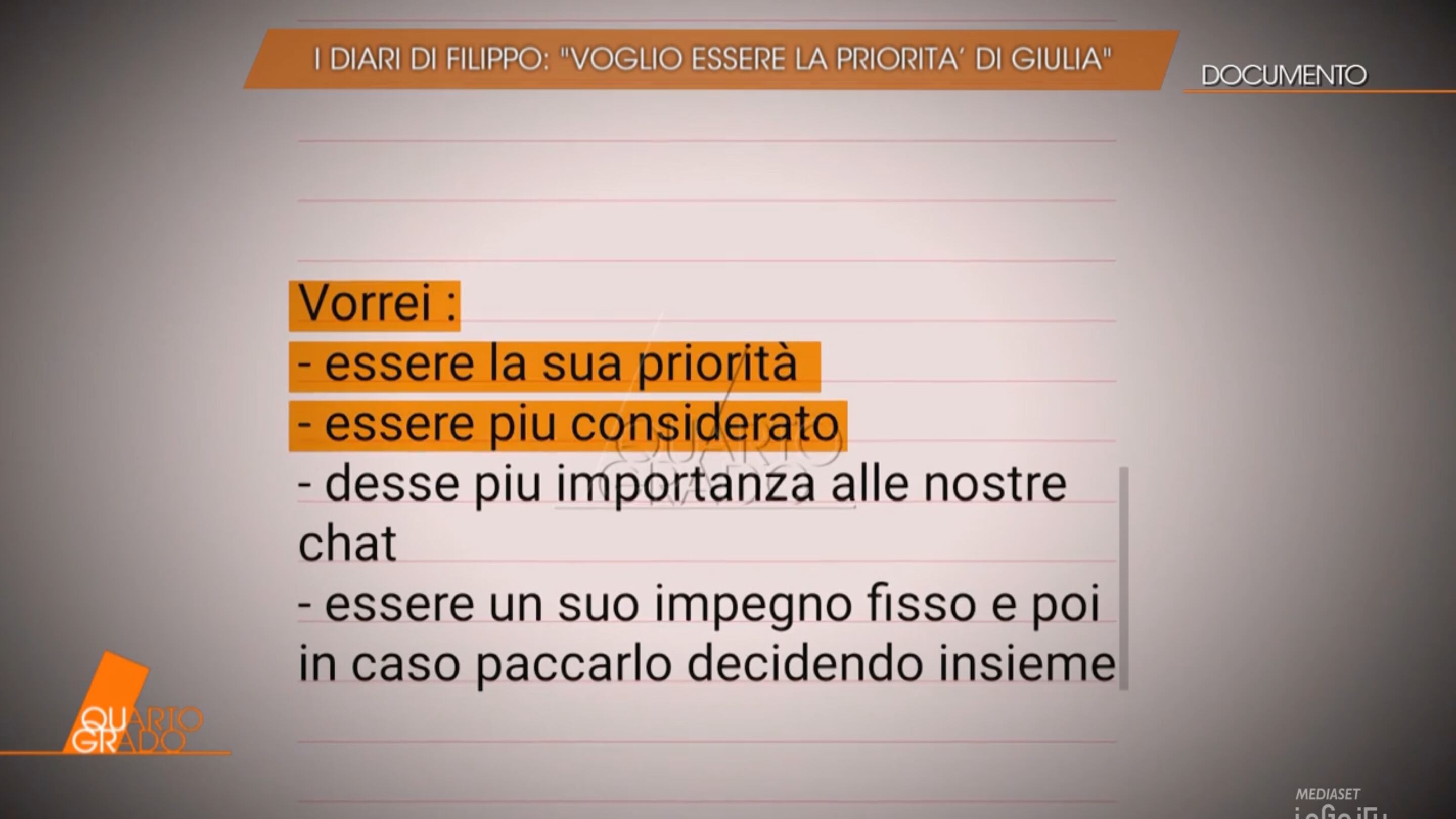 "Vorrei sentirmi speciale". I diari choc di Turetta in cui annotava tutti i dettagli su Giulia