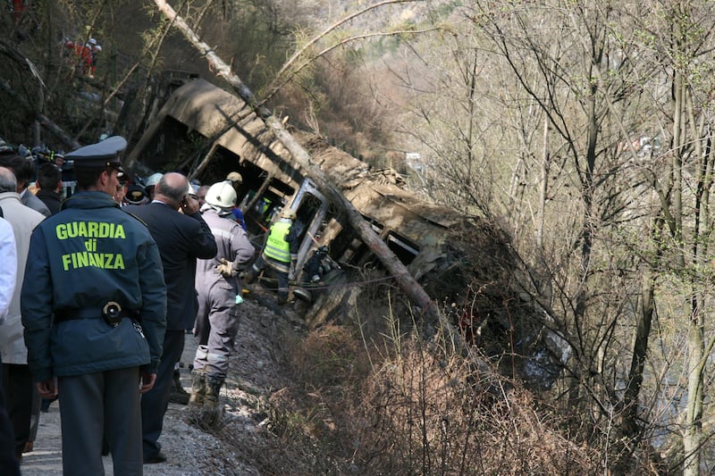 Incidente ferroviario di Laces