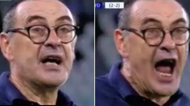 "It's a shame!!": la frase di Sarri che rivela tutta la rabbia Juventus