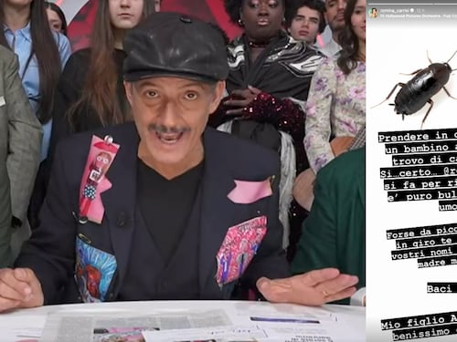 "È bullismo". Lo sfogo di Romina Carrisi contro l'ironia di Fiorello sul figlio