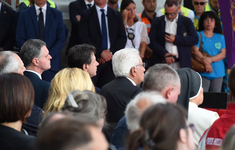 Genova, la commemorazione delle vittime del crollo ponte Morandi 8