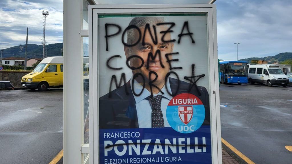 "Ponza come Moro". La minaccia estremista "stile Br" al candidato in Liguria