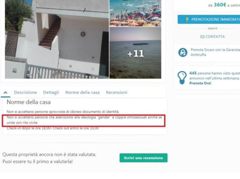 Annuncio gay