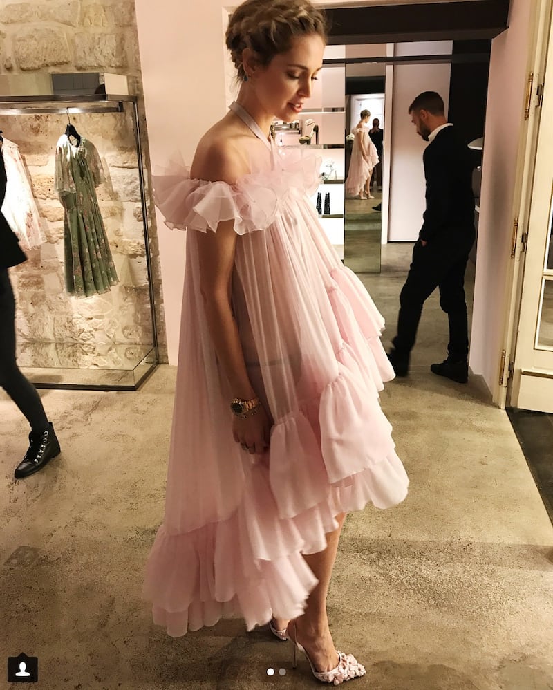 Chiara Ferragni futura mamma rock 1
