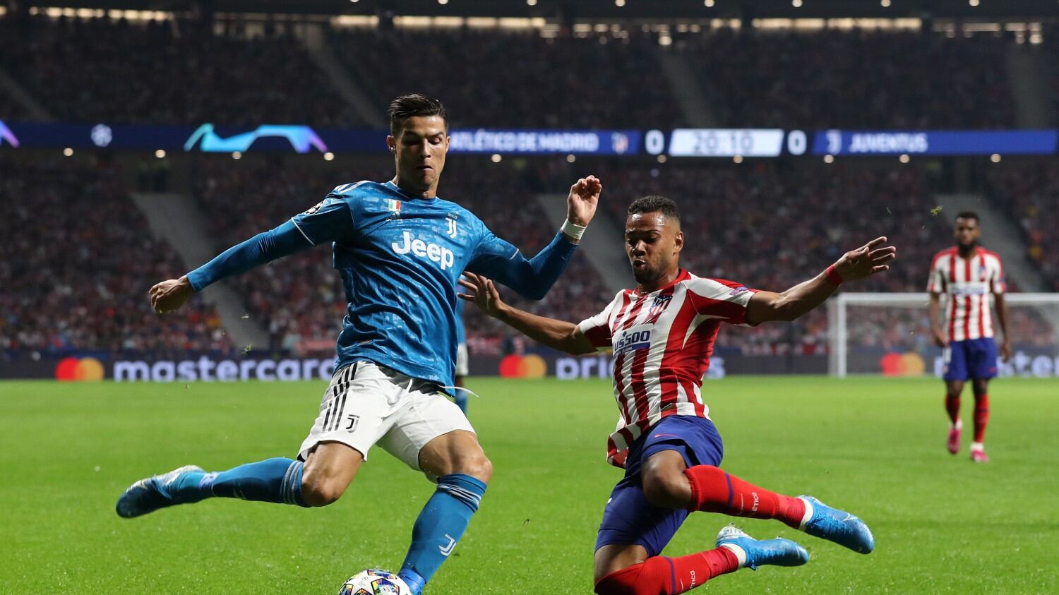 Champions, la Juventus pareggia 2-2 contro l'Atletico Madrid