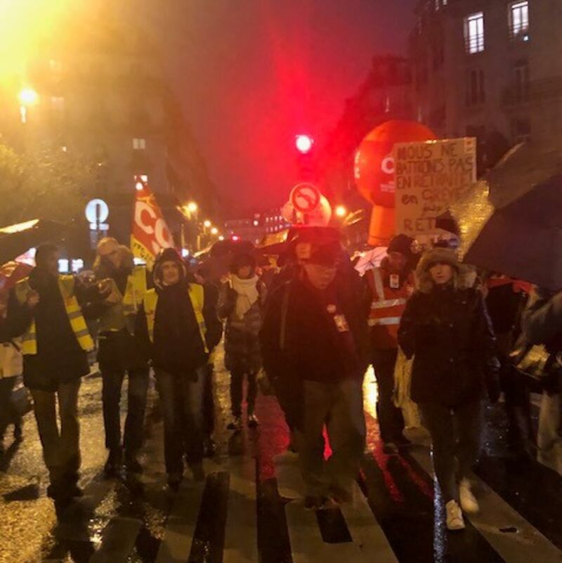 Parigi, sciopero e manifestazione nazionale5