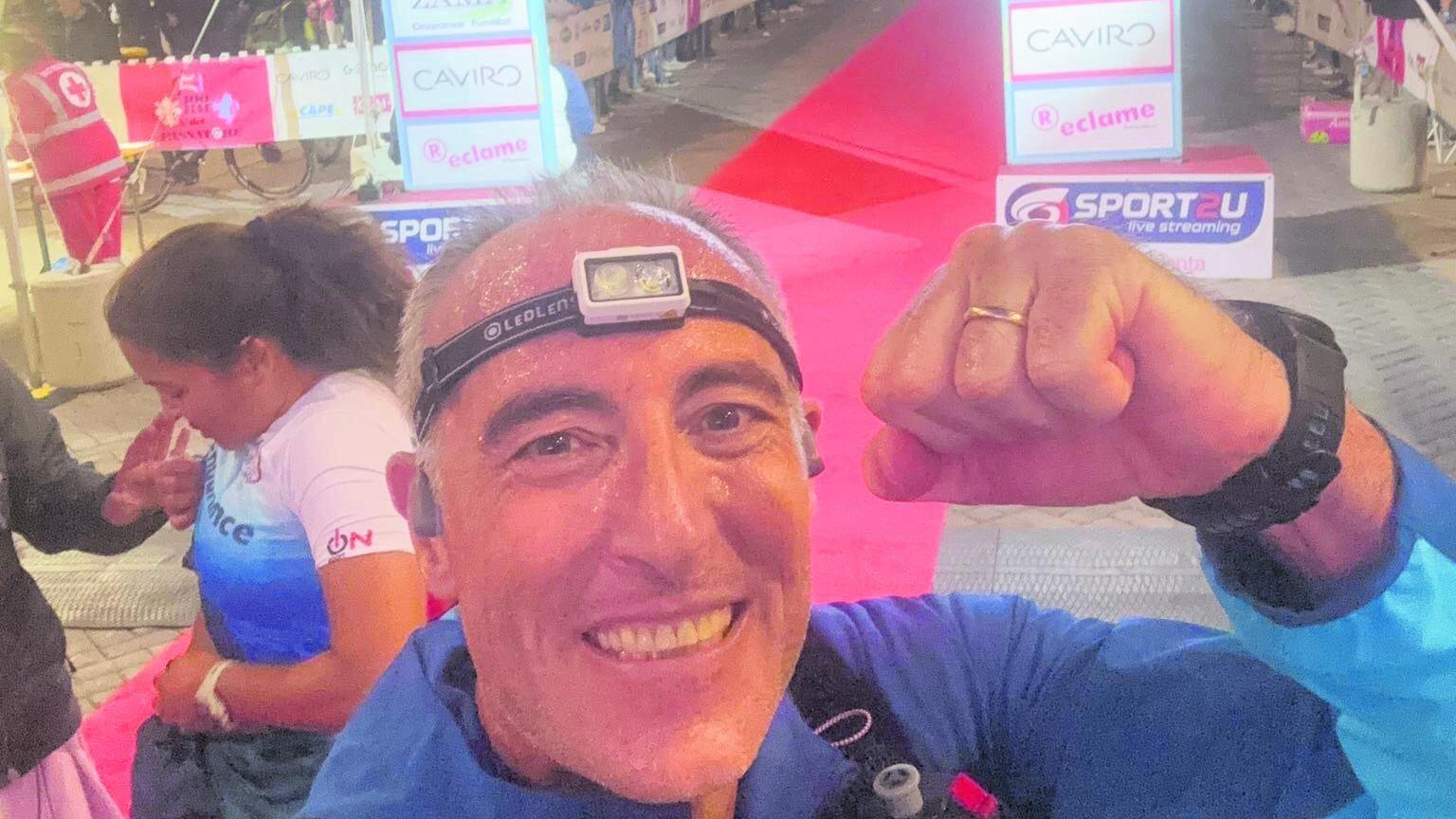 Gallera corre la 100 km del Passatore: "Un viaggio affascinante"