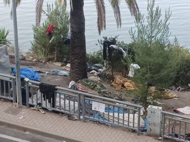 Ventimiglia: ovunque accampamenti di migranti, pure in spiaggia 16