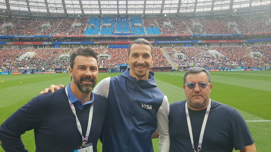 Ibrahimovic ricorda Raiola: "Mi hai fatto come sono ora"