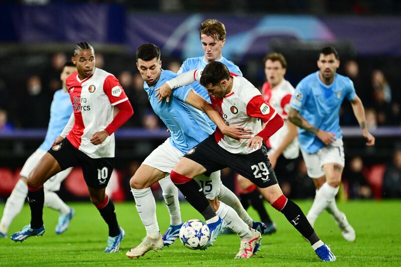 Casale Gimenez Feyenoord Lazio