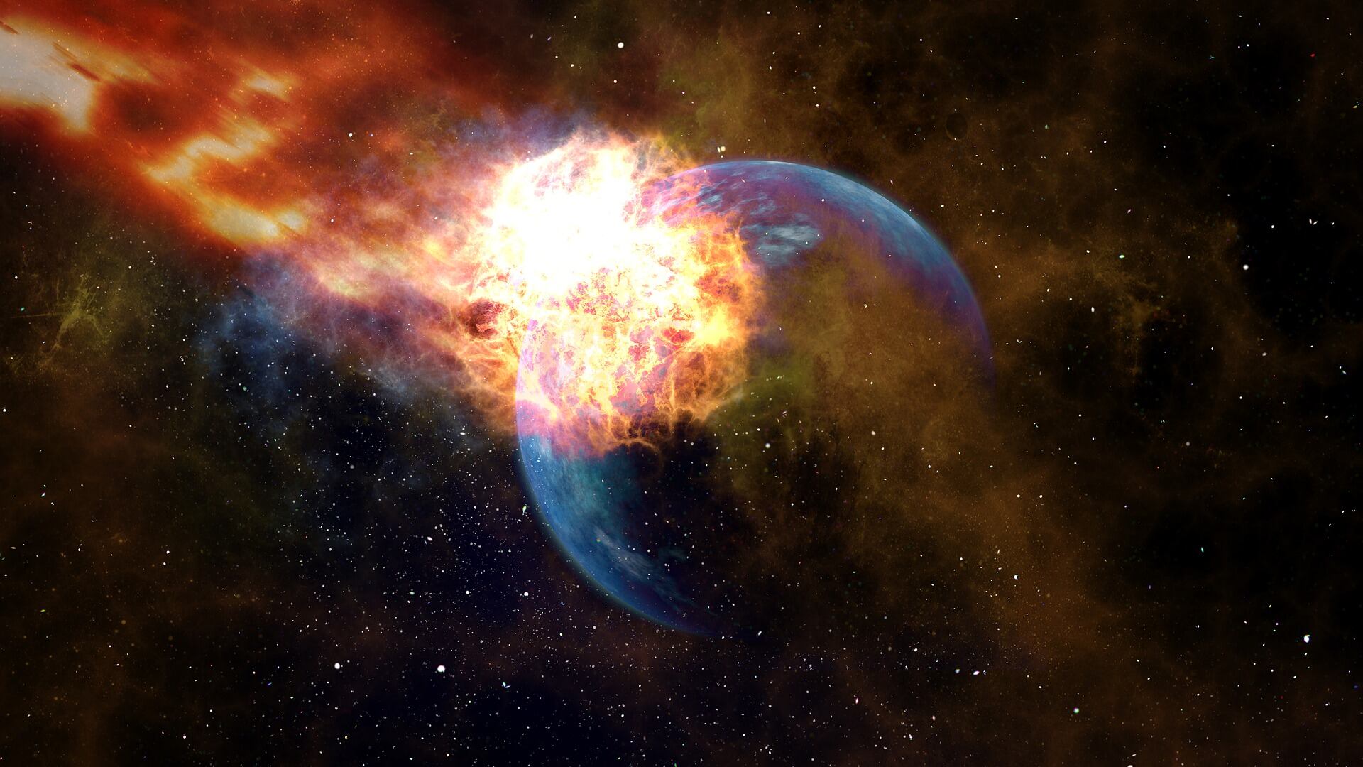 Un meteorite cade in Molise. Aperta la caccia ai frammenti