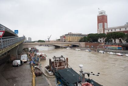 L'esondazione del fiume Pescara 11