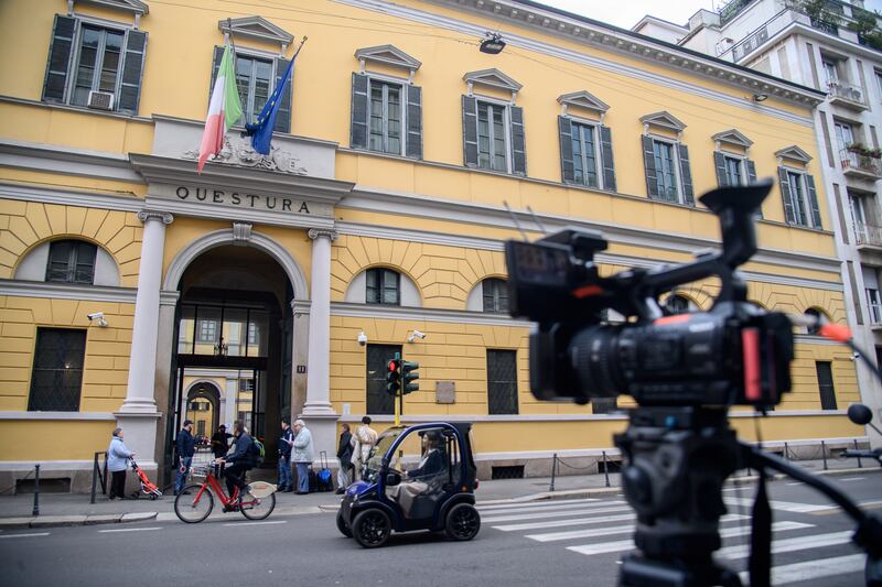 Questura Milano udienza Inzaghi