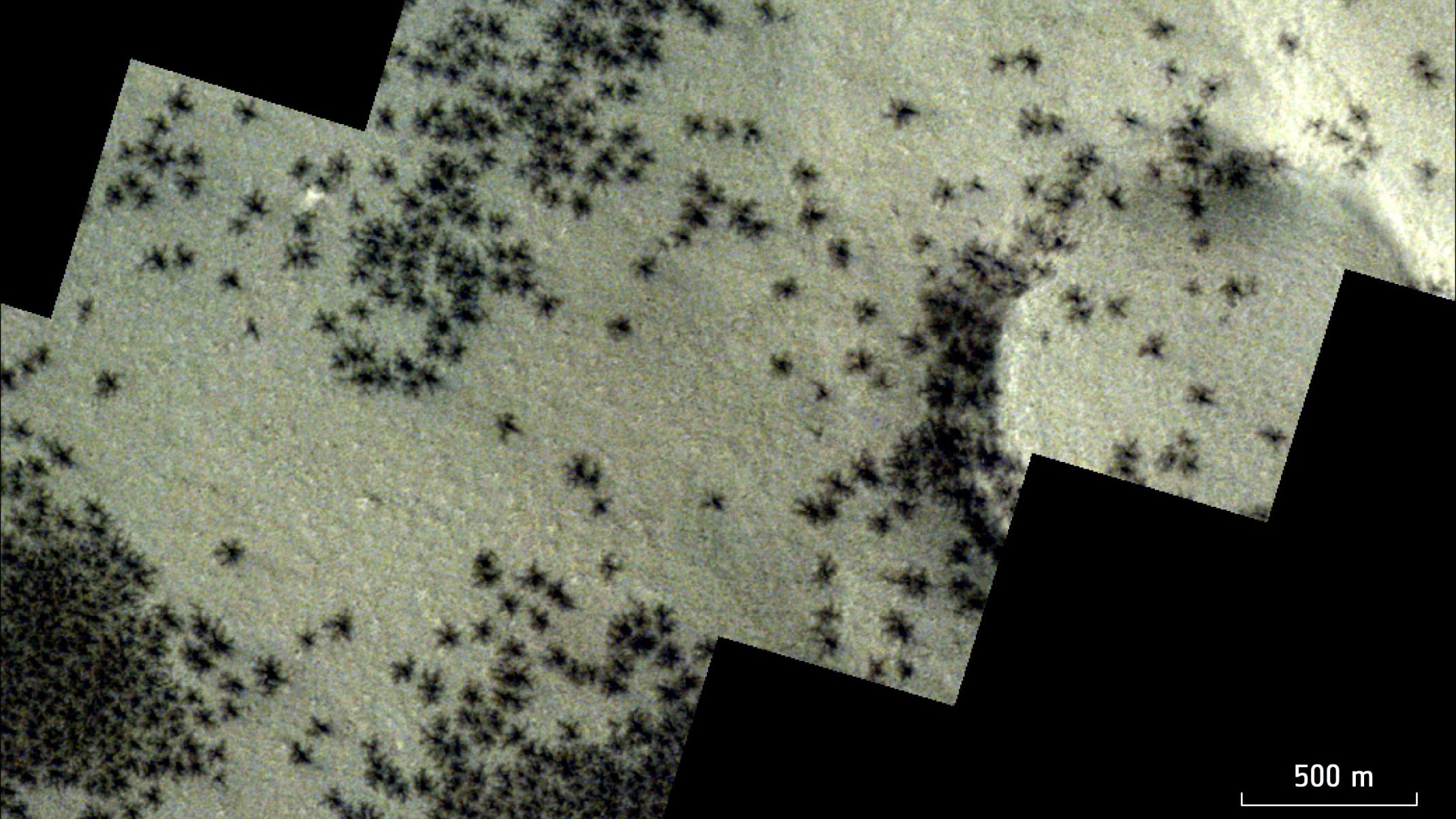 Ragni su Marte? Ecco che cosa sono davvero secondo l'Esa | La foto