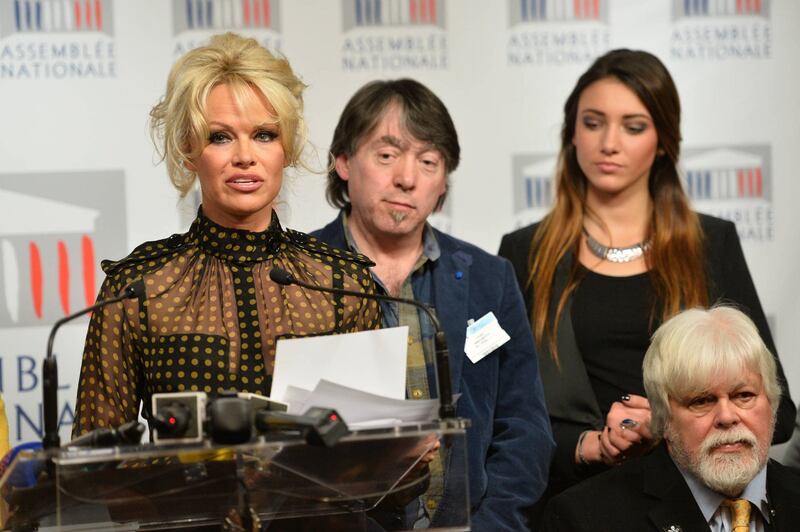 Pamela Anderson contro il foie gras 57