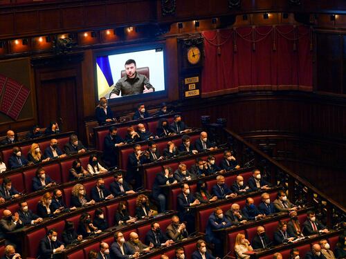Zelensky, il Male senza nome e l'intransigente Draghi