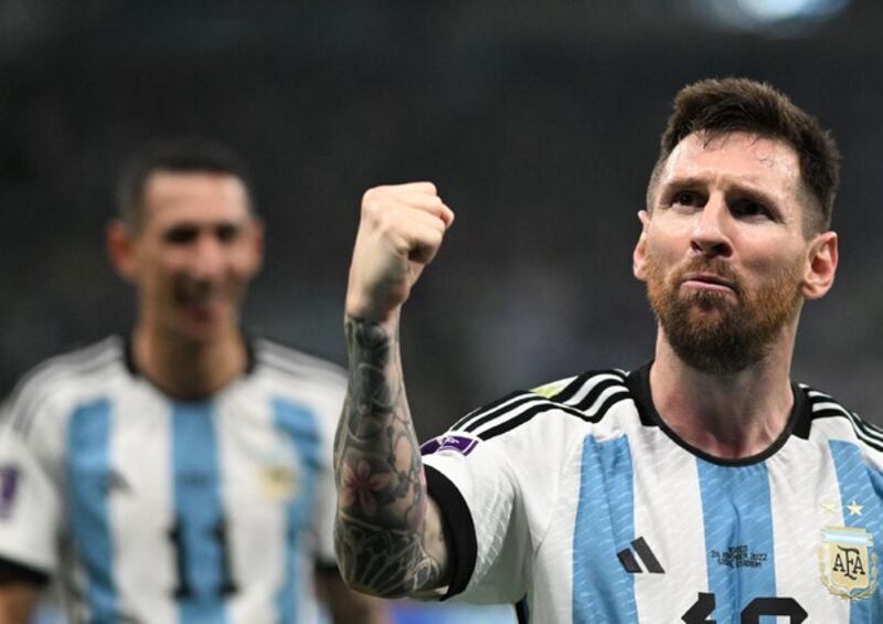 Messi esulta: è la sua ultima occasione per vincere il mondiale