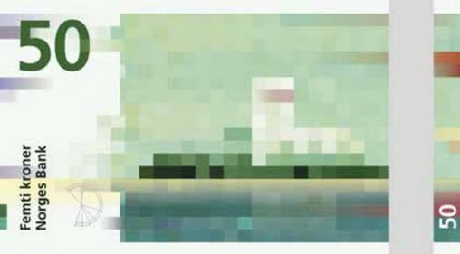 Le nuove corone norvegesi sono pixelate 5