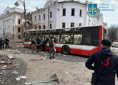 Strage di civili a Sumy nella Domenica delle Palme 11