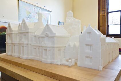 Downing Street e la Muraglia cinese, le sculture di zollette di zucchero 4