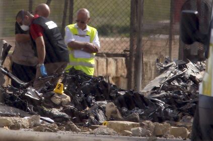 Malta, aereo di sorveglianza doganale francese si schianta nell'aeroporto La Valletta 7