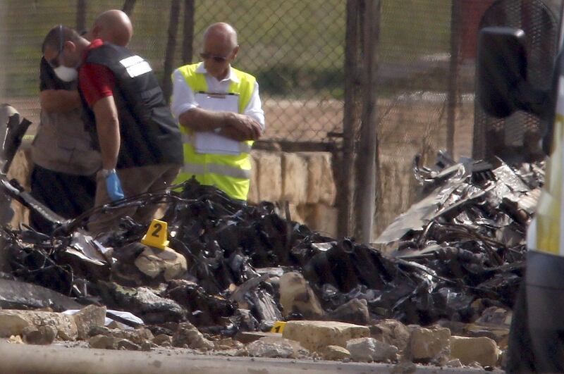 Malta, aereo di sorveglianza doganale francese si schianta nell'aeroporto La Valletta 7