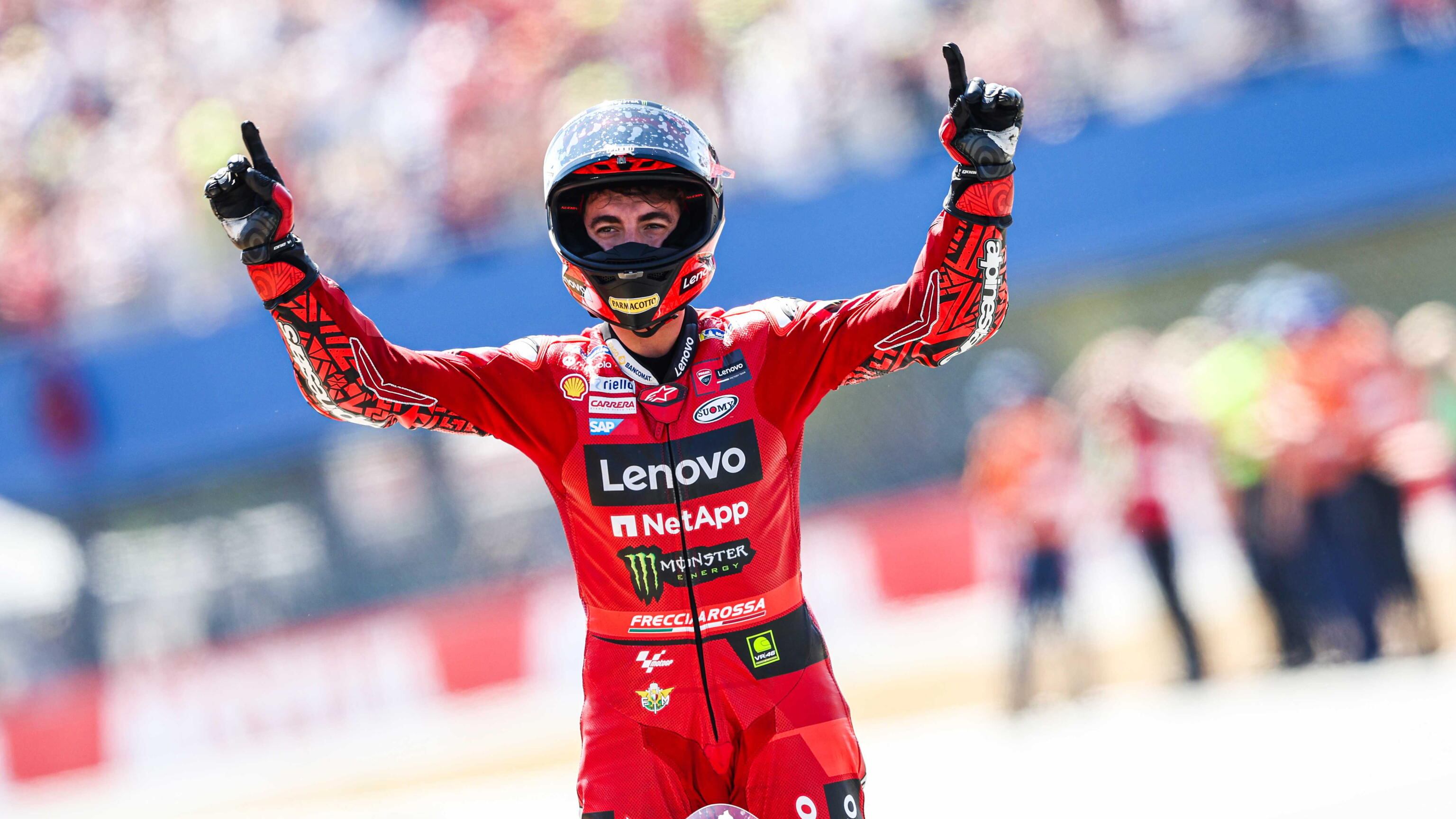 MotoGP, è di Bagnaia la prima vittoria stagionale: il ducatista trionfa a Lusail